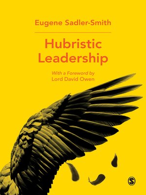 cover image of Hubristic Leadership